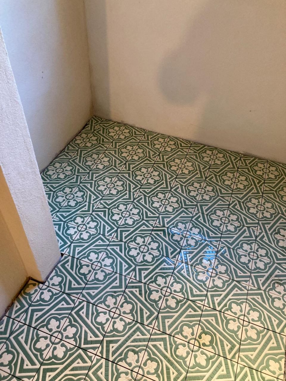 Handgefertigte Betonfliesen Aufnahme 4